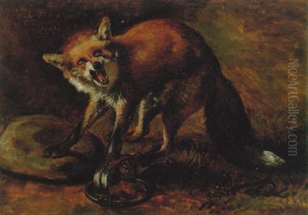 Rav Fast I Sax Oil Painting by Siegwald Johannes Dahl