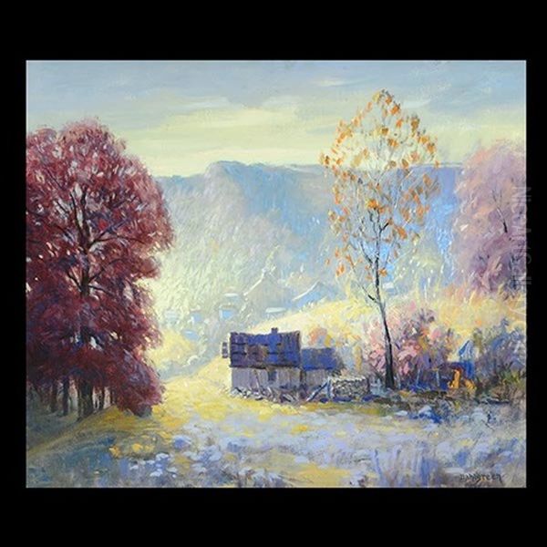 Early Morning Oil Painting by Charles William Dahlgreen