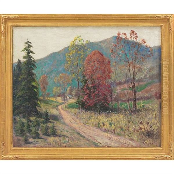 Landscape Oil Painting by Charles William Dahlgreen