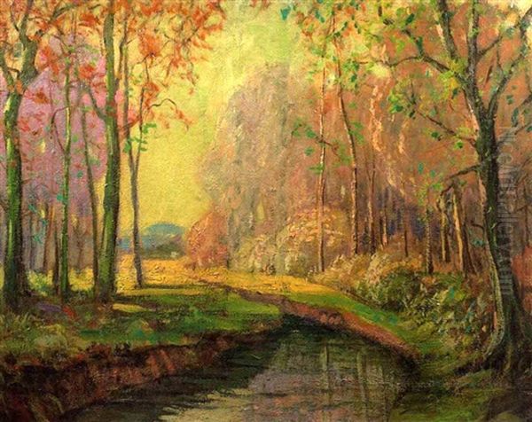 Call Of Spring Oil Painting by Charles William Dahlgreen