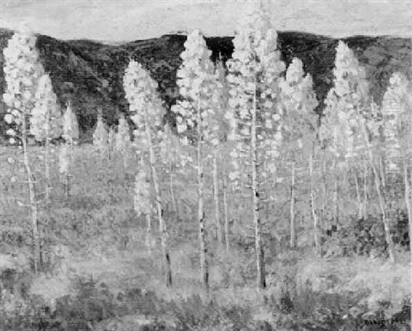 Yuccas Oil Painting by Charles William Dahlgreen