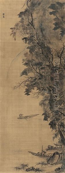 Untitled Oil Painting by Dai Jin