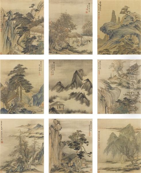 Landscapes Oil Painting by Dai Xi