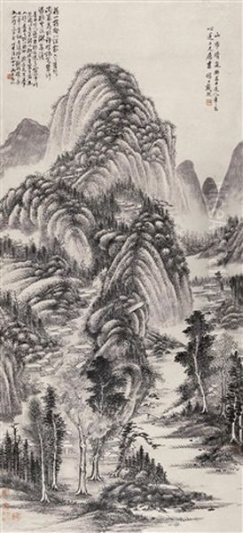 Landscape Oil Painting by Dai Xi