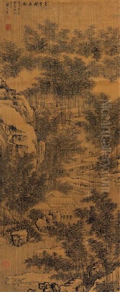 Untitled Oil Painting by Dai Xi