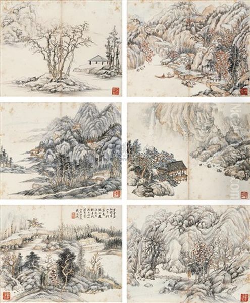 Landscape Oil Painting by Dai Xi