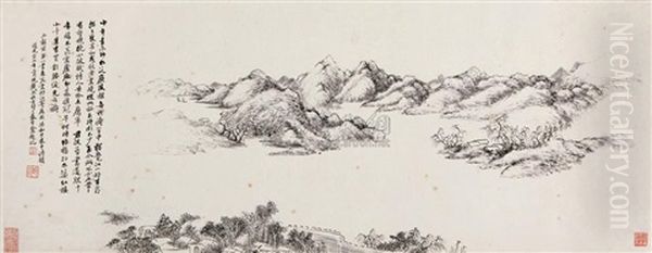 Landscape Oil Painting by Dai Xi