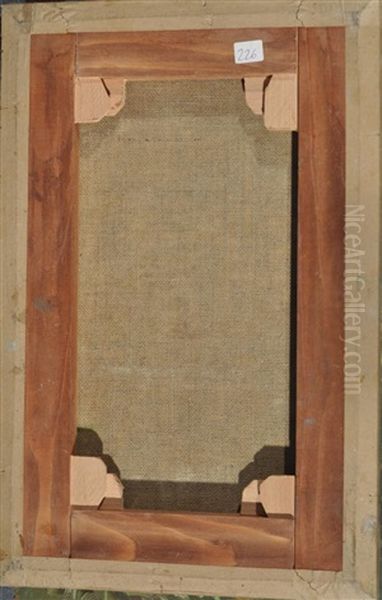 Paesaggio Napoletano Oil Painting by Eduardo Dalbono