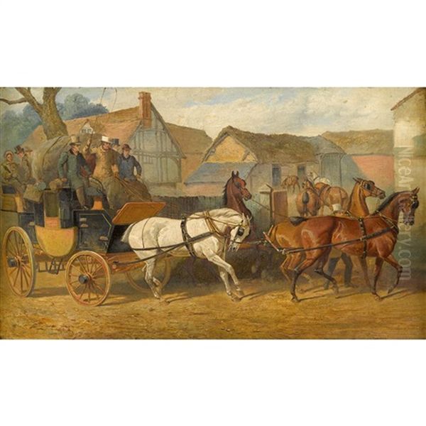 The Fresh Team Oil Painting by David of York Dalby