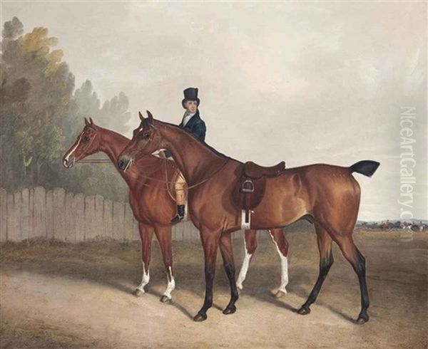 Ready For The Hunt Oil Painting by David of York Dalby