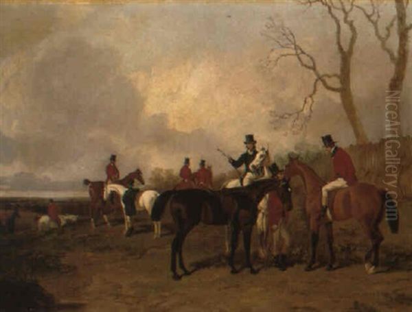Hunting Scenes Oil Painting by John Dalby