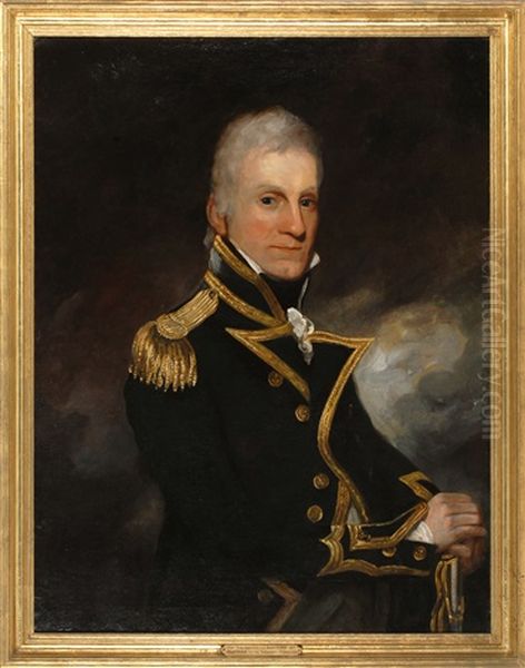Portrait Of An Admiral Oil Painting by Nathaniel Dance Holland (Sir)