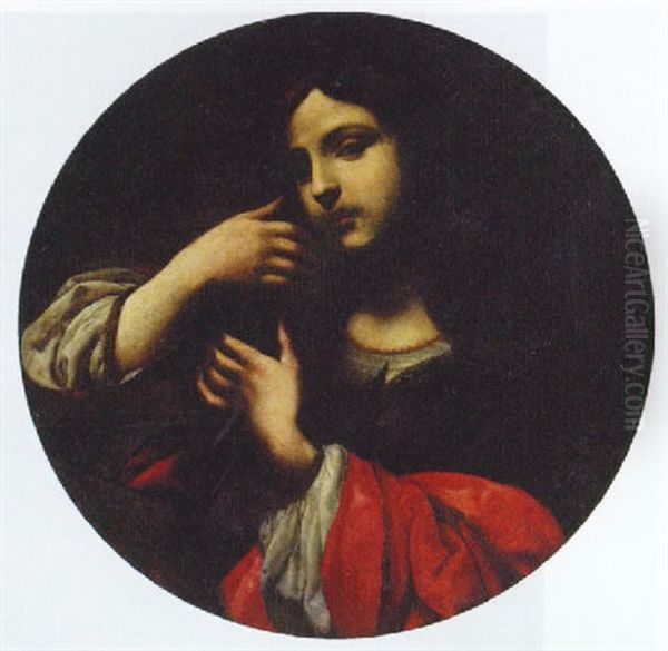 Saint Catherine Of Alexandria Oil Painting by Cesare Dandini