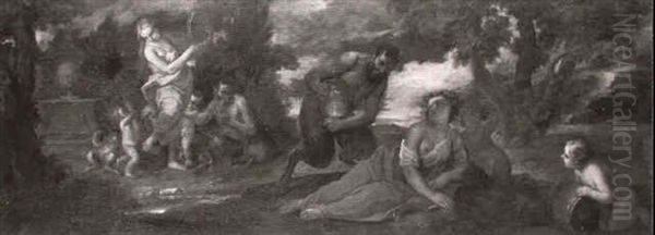 Baccanale Oil Painting by Pietro Dandini