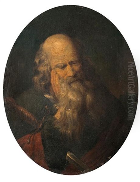 Saint Paul Oil Painting by Michel-Francois Dandre-Bardon