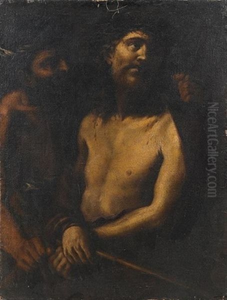 Ecce Homo Oil Painting by Giovanni Stefano Danedi