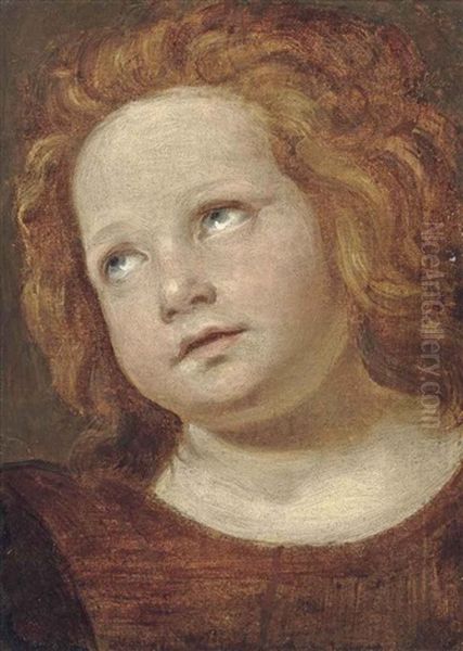 Reverence Oil Painting by Josef Franz Danhauser