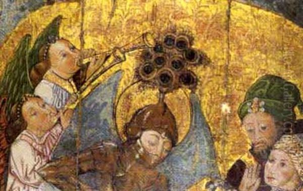 Johannes Ante Portam Latinam Oder Das Martyrium Des Evangelisten Johannes Oil Painting by Josef Franz Danhauser