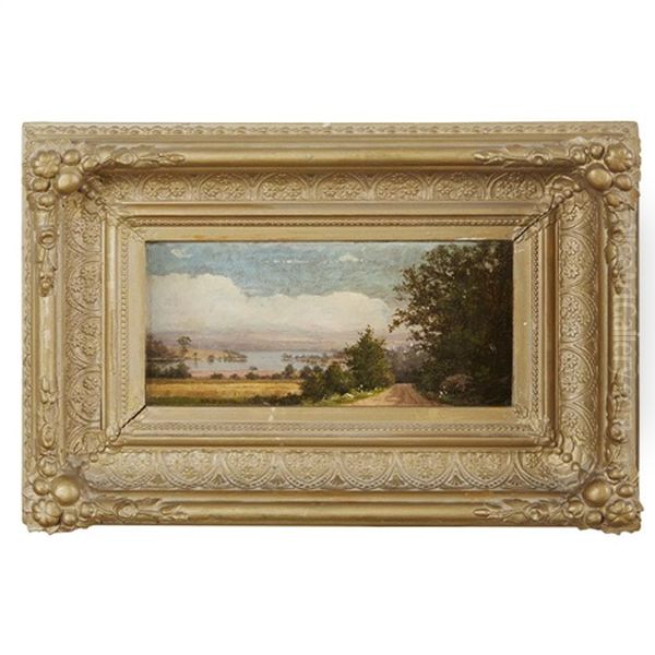New England Landscape Oil Painting by George Fisher Daniels