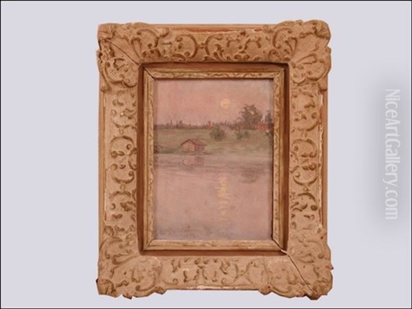 Kesaaamu Oil Painting by Elin Danielson-Gambogi