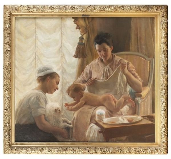 Sans Titre Oil Painting by Edouard Dantan