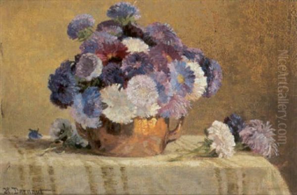 Asternstraus Oil Painting by Hugo Darnaut