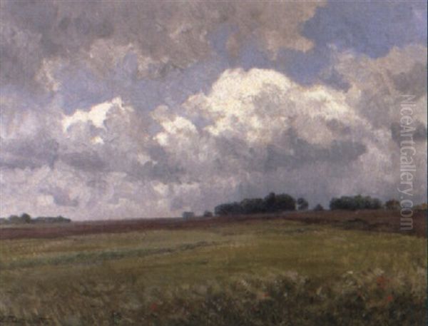 Wolkenstimmung Oil Painting by Hugo Darnaut
