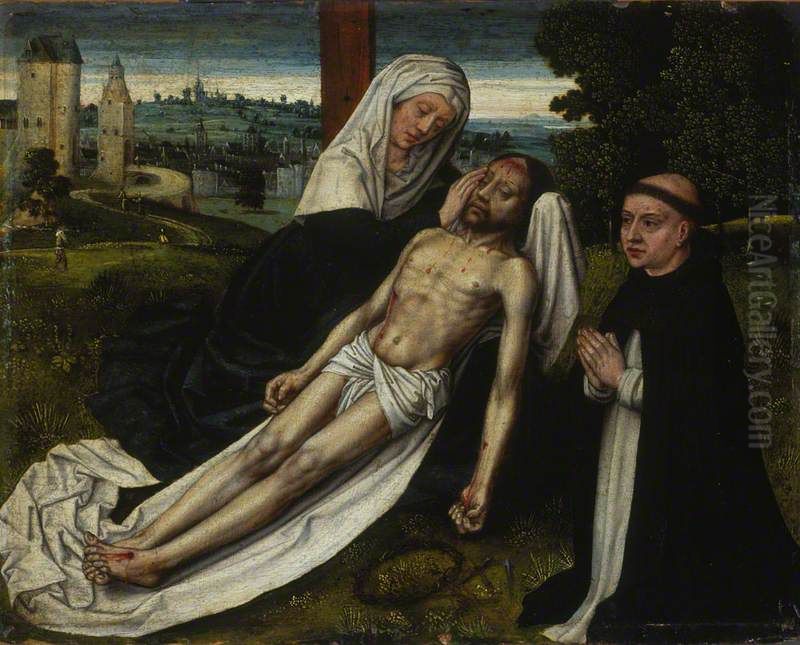 Pieta Oil Painting by Gerard David