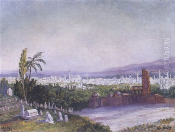 Vue Panoramique Oil Painting by Leo David