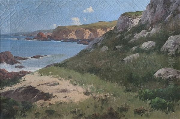 Costa Oil Painting by Carlos Maria De Santiago