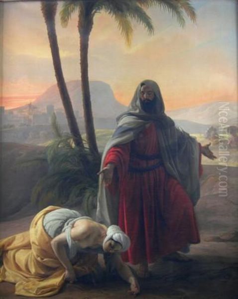 Ruth E Booz Oil Painting by Andrea, the Elder Appiani