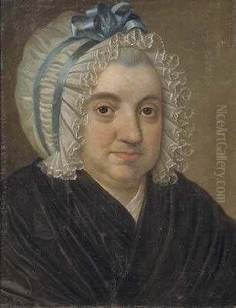 Ritratto Di Signora Con Cuffia Oil Painting by Andrea, the Elder Appiani