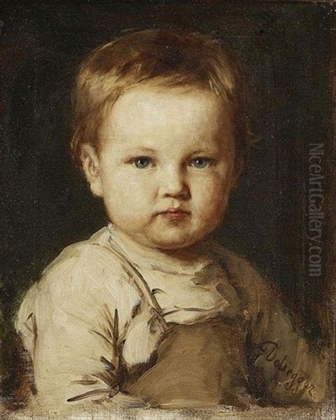 Robert Oil Painting by Franz Von Defregger