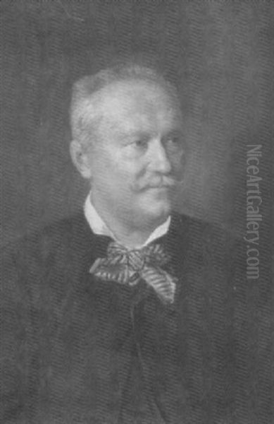 Bildnis Eines Mannes Oil Painting by Franz Von Defregger