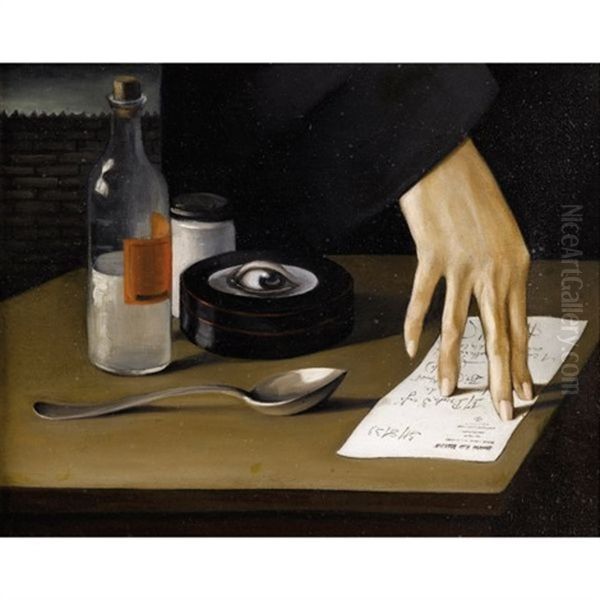 L'addition Oil Painting by Felix Del Marle