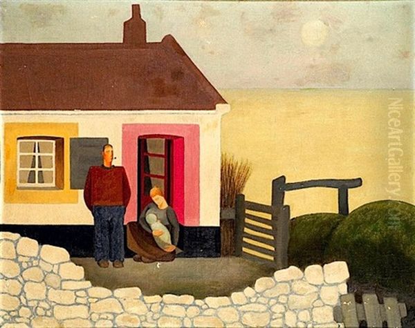 Equihen Ii Oil Painting by Felix Del Marle