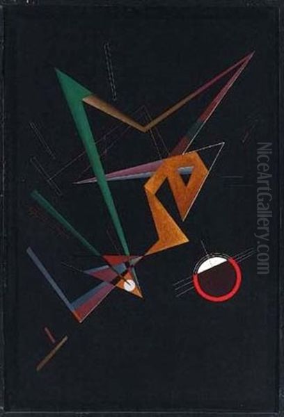 Composition I Oil Painting by Felix Del Marle