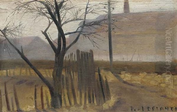 Saunois - Seine Et Oise Oil Painting by Paul Louis Delance