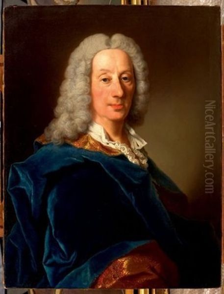 Portrait D'homme Oil Painting by Jean Francois Delyen