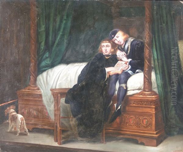 El Principe De Gales Oil Painting by Bernabe Demaria