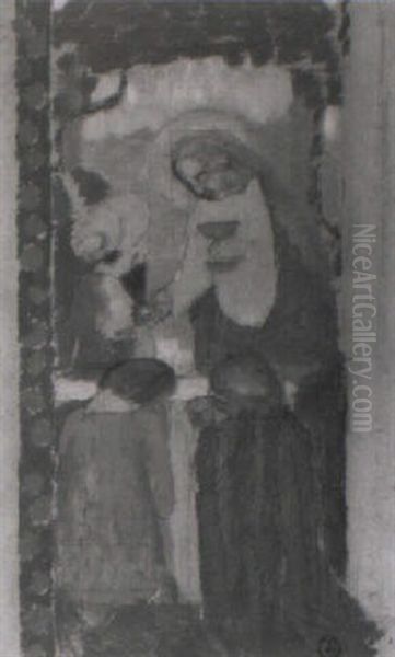 L'eucharistie Oil Painting by Maurice Denis