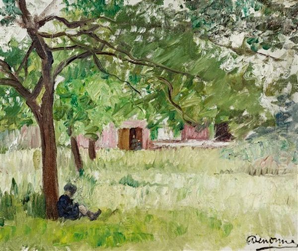 Sommerliche Idylle Oil Painting by Alexandre Denonne
