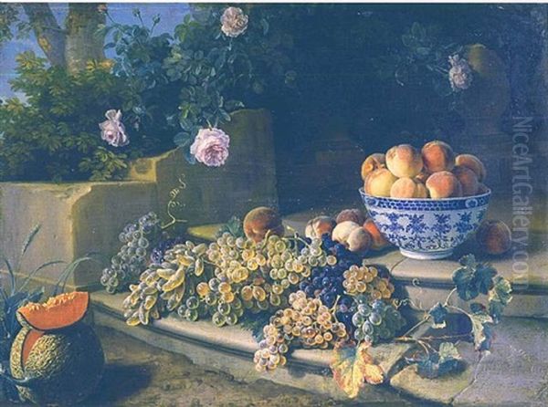 Crane In Marsh Oil Painting by Alexandre-Francois Desportes