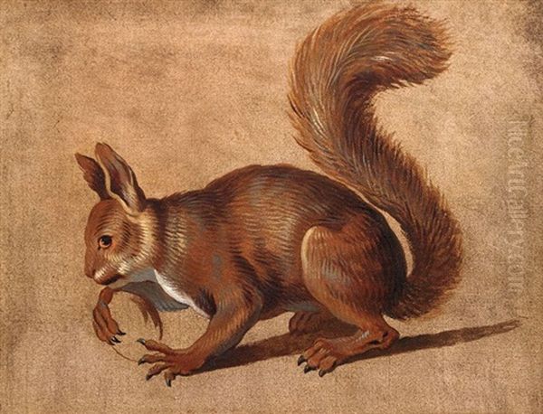 Ma Queue Fait Ma Perte Oil Painting by Alexandre-Francois Desportes