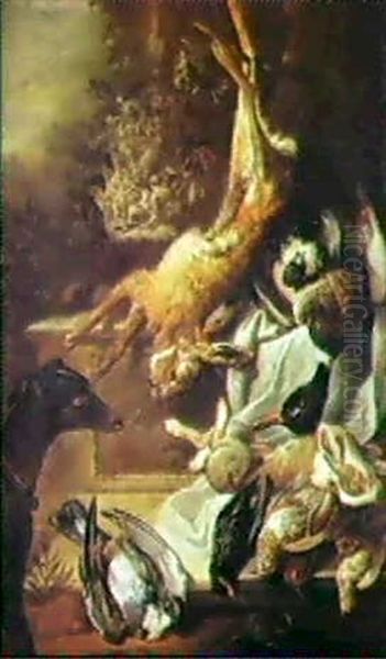 Natura Morta Con Selvaggina Oil Painting by Alexandre-Francois Desportes