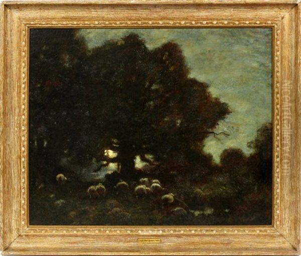 Untitled Oil Painting by Louis Paul Dessar