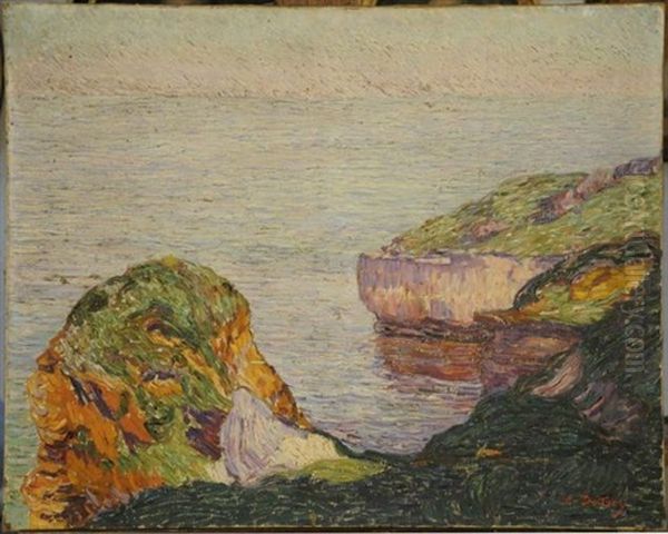 Cote Rocheuse Oil Painting by Leon Detroy