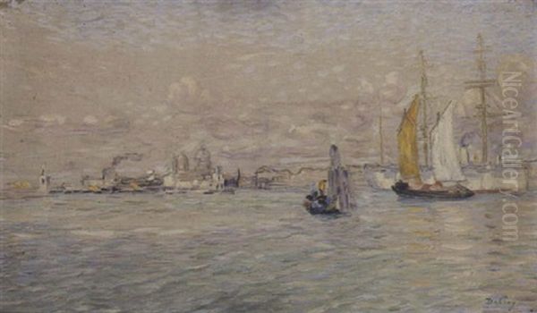 Marine Oil Painting by Leon Detroy