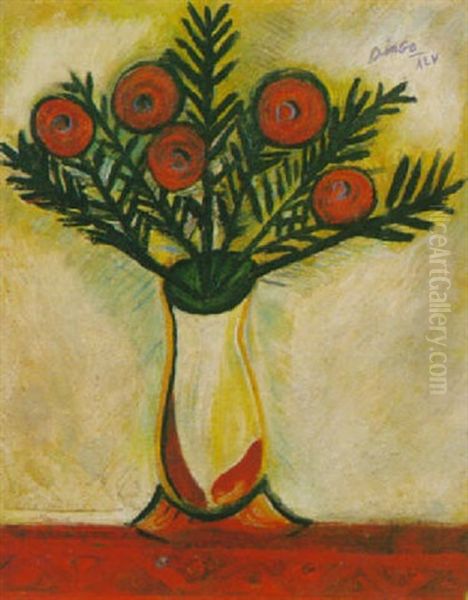 Bucaro Oil Painting by Roberto Diago