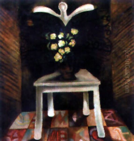 Naturaleza Muerta Oil Painting by Roberto Diago